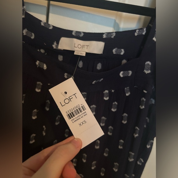 Clip Textured Ruffle Square Neck Top - Picture 3 of 5